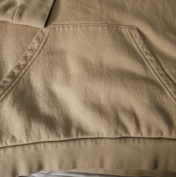 Adidas Beige Hoodie with Logo Kids Size XL - Picture 3 of 7